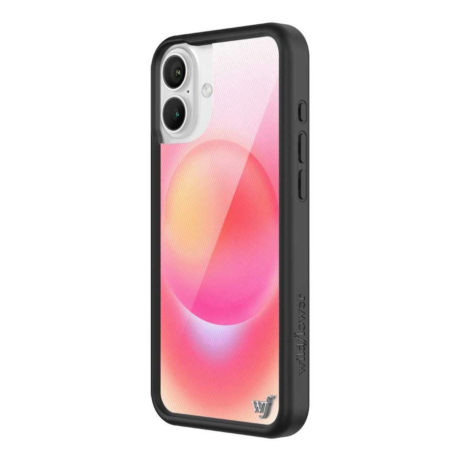 Hot Pink Aura iPhone Case