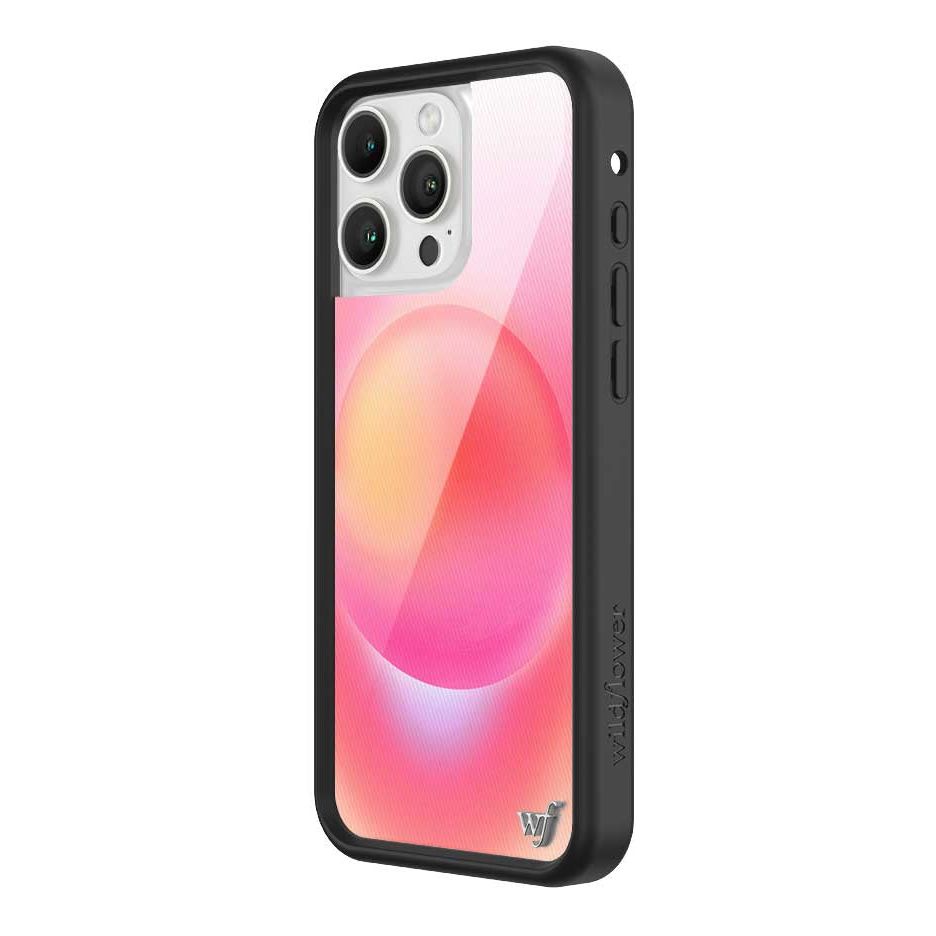 Hot Pink Aura iPhone Case