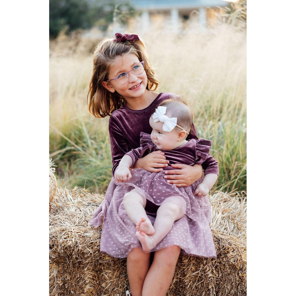 Amethyst Velvet Tutu Bodysuit