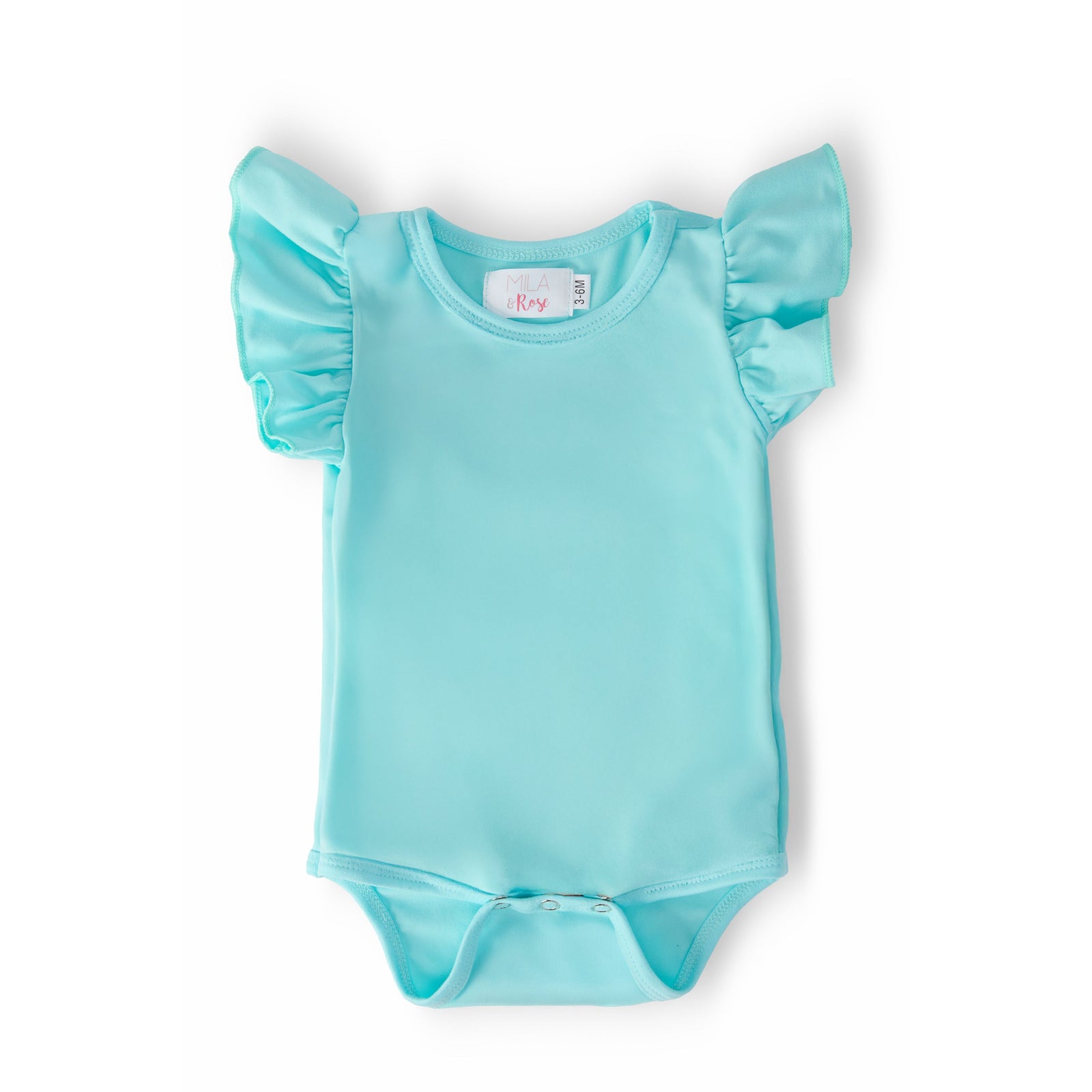 Aqua S/S Flutter Bodysuit