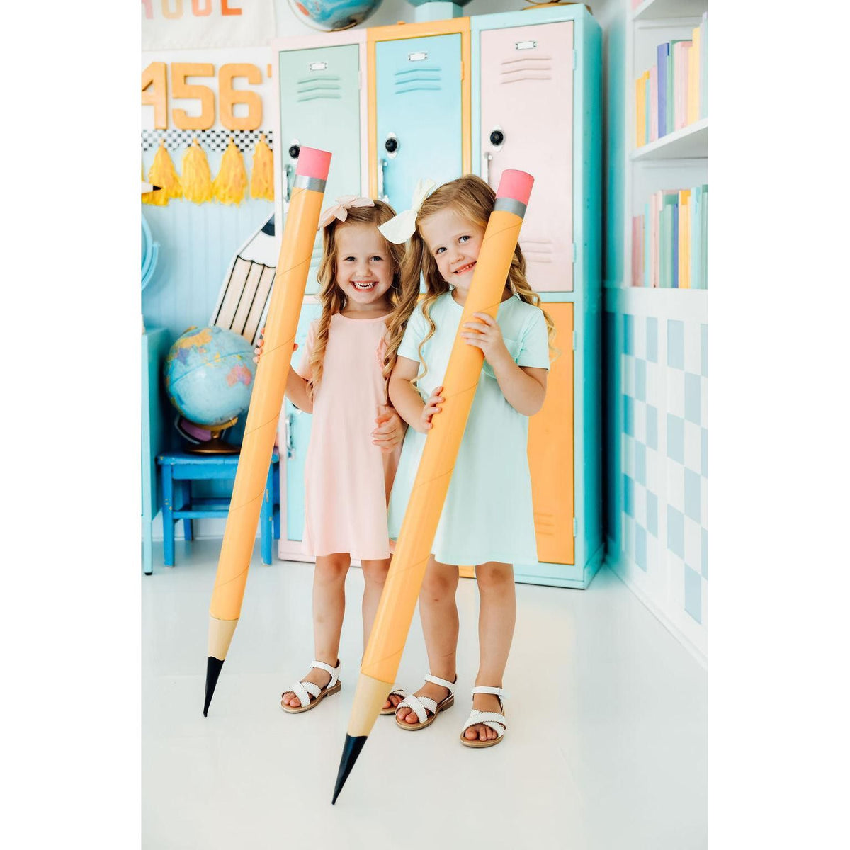 Aqua T-Shirt Dress
