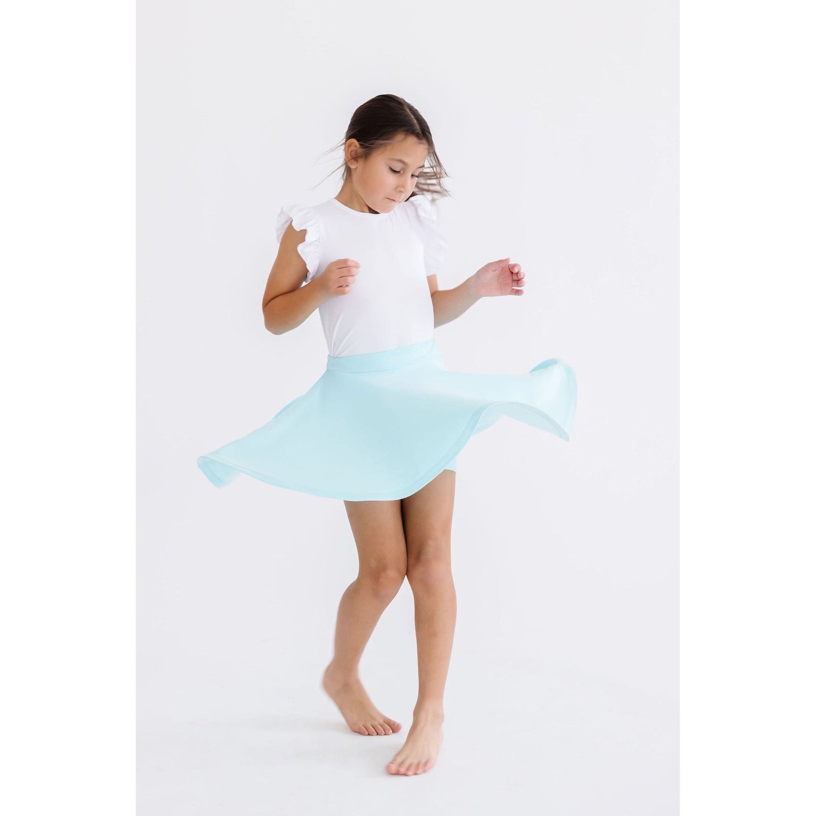 Aqua Twirl Skort