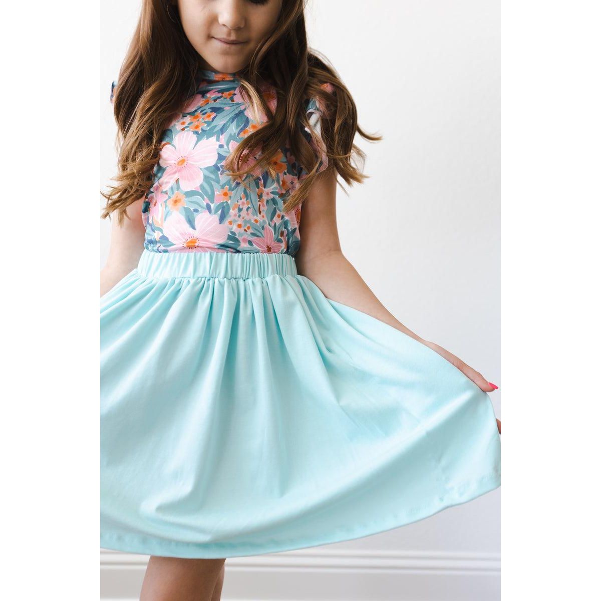 Aqua Twirl Skort
