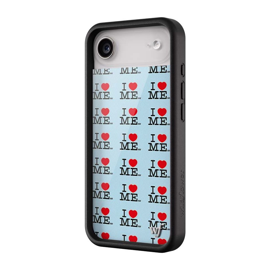 I Heart Me | Blue iPhone Case