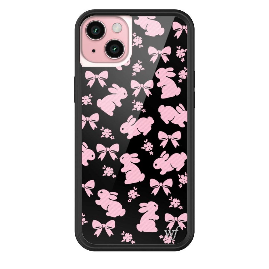Pink Bunnies iPhone Case