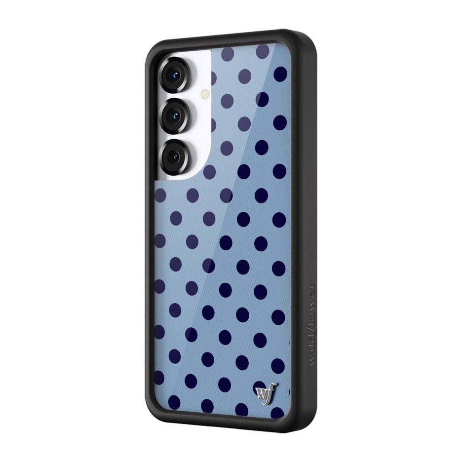 Polka Dot | Blue and Navy Blue Samsung Galaxy Case