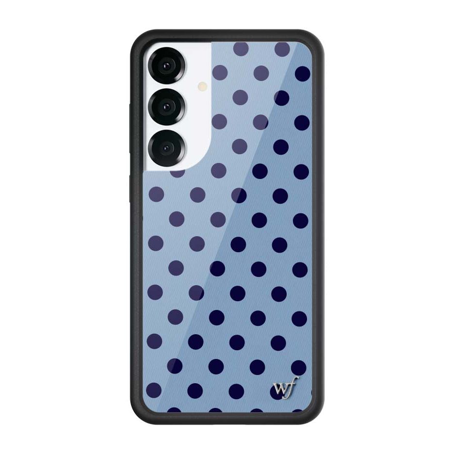 Polka Dot | Blue and Navy Blue Samsung Galaxy Case