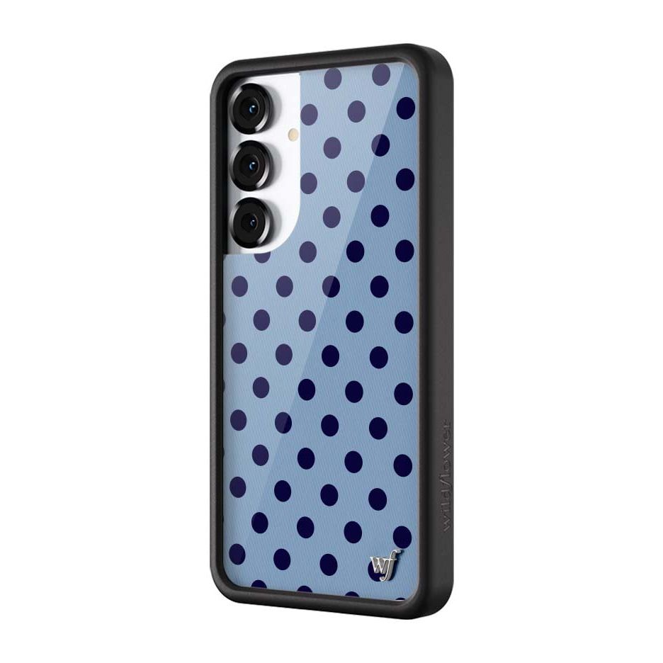 Polka Dot | Blue and Navy Blue Samsung Galaxy Case