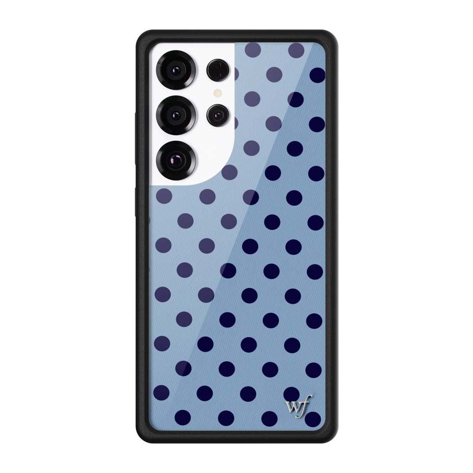 Polka Dot | Blue and Navy Blue Samsung Galaxy Case