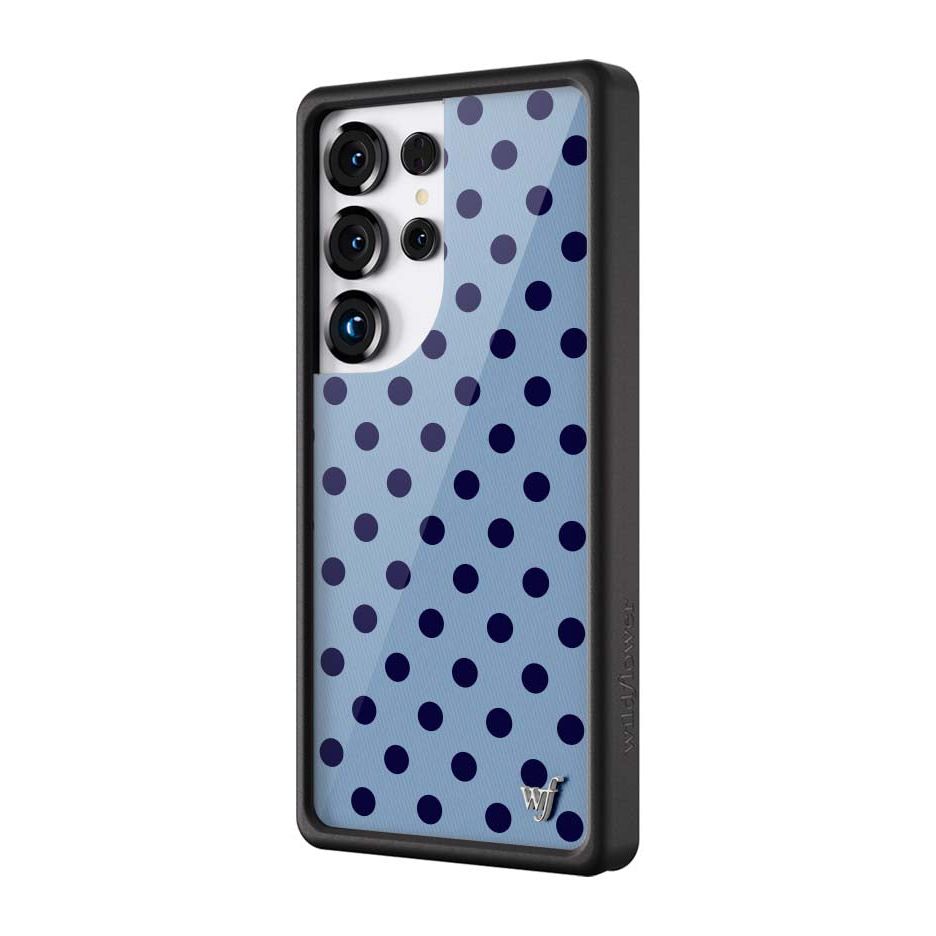 Polka Dot | Blue and Navy Blue Samsung Galaxy Case