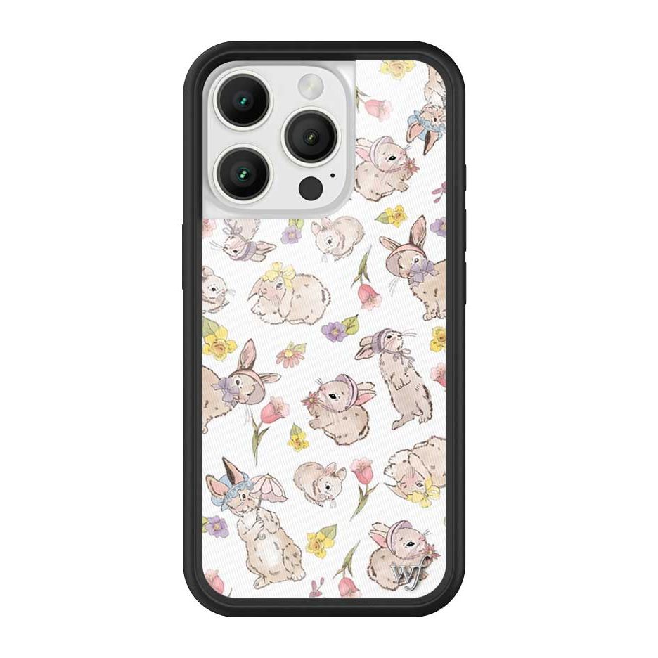 Bunnies in Bonnets iPhone Case