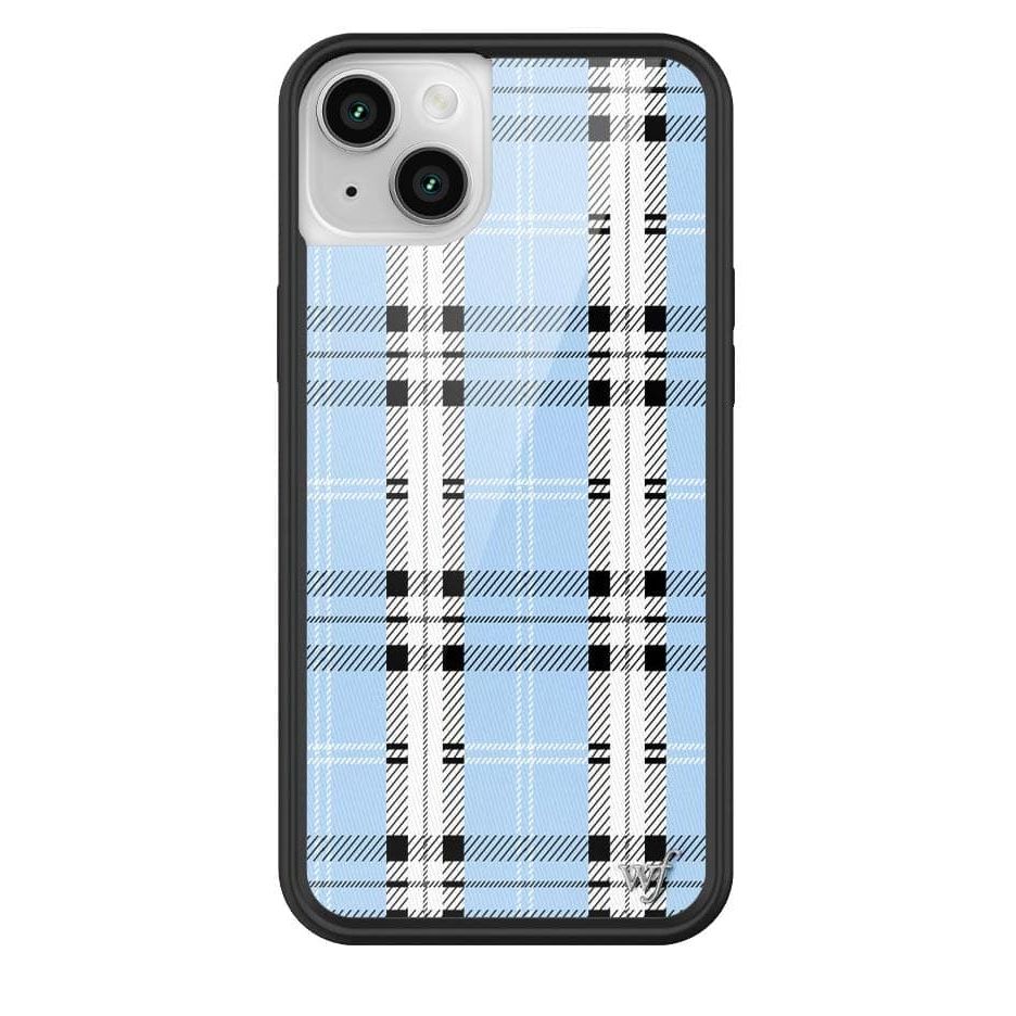 Plaid | Blue iPhone Case