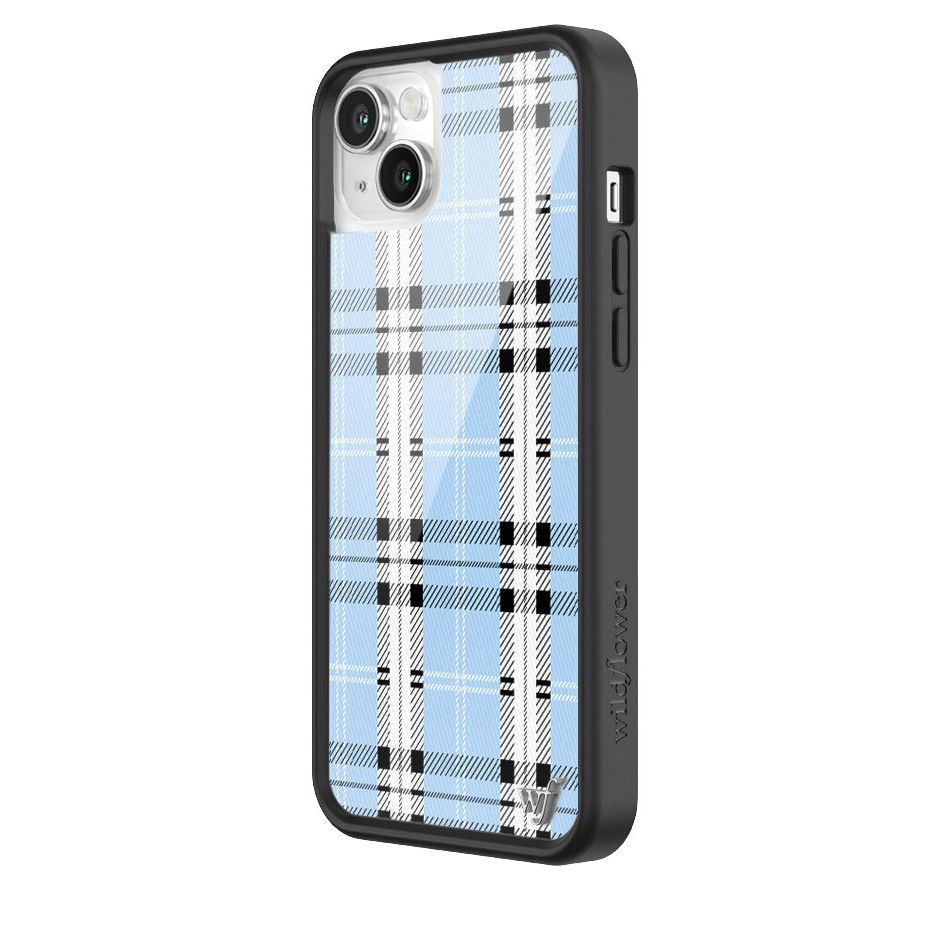 Plaid | Blue iPhone Case