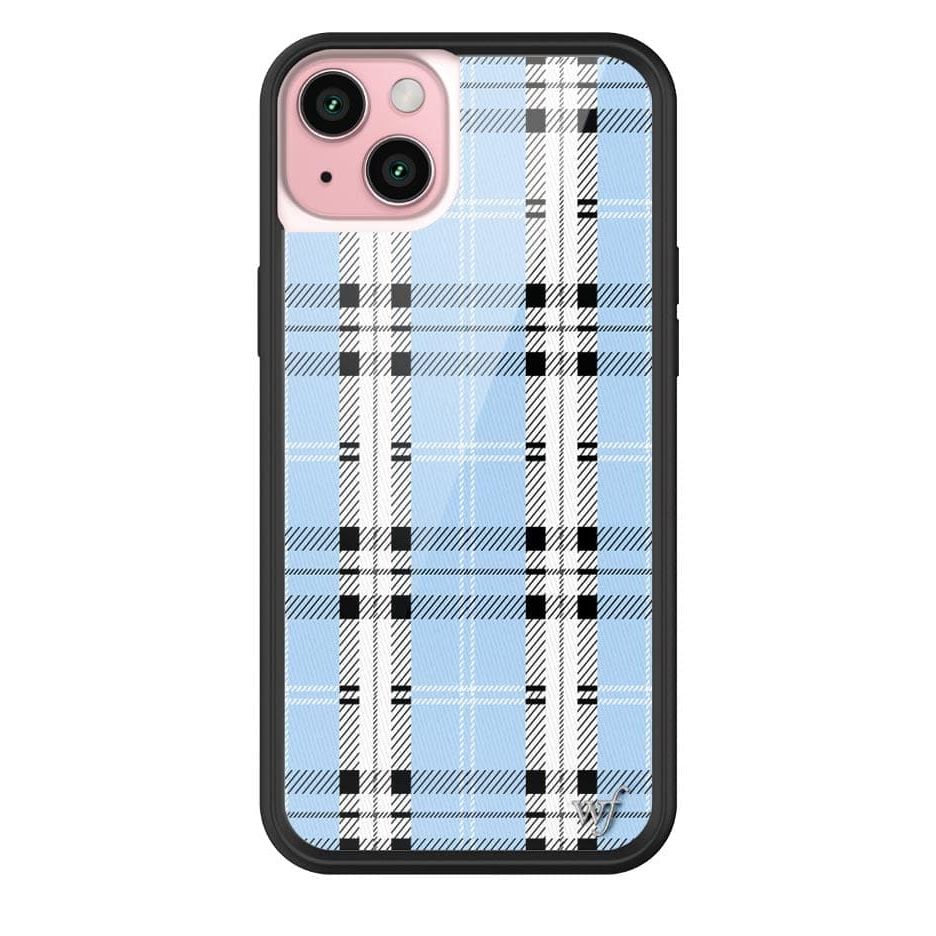 Plaid | Blue iPhone Case