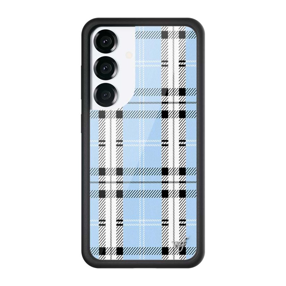 Plaid | Blue Samsung Galaxy Case