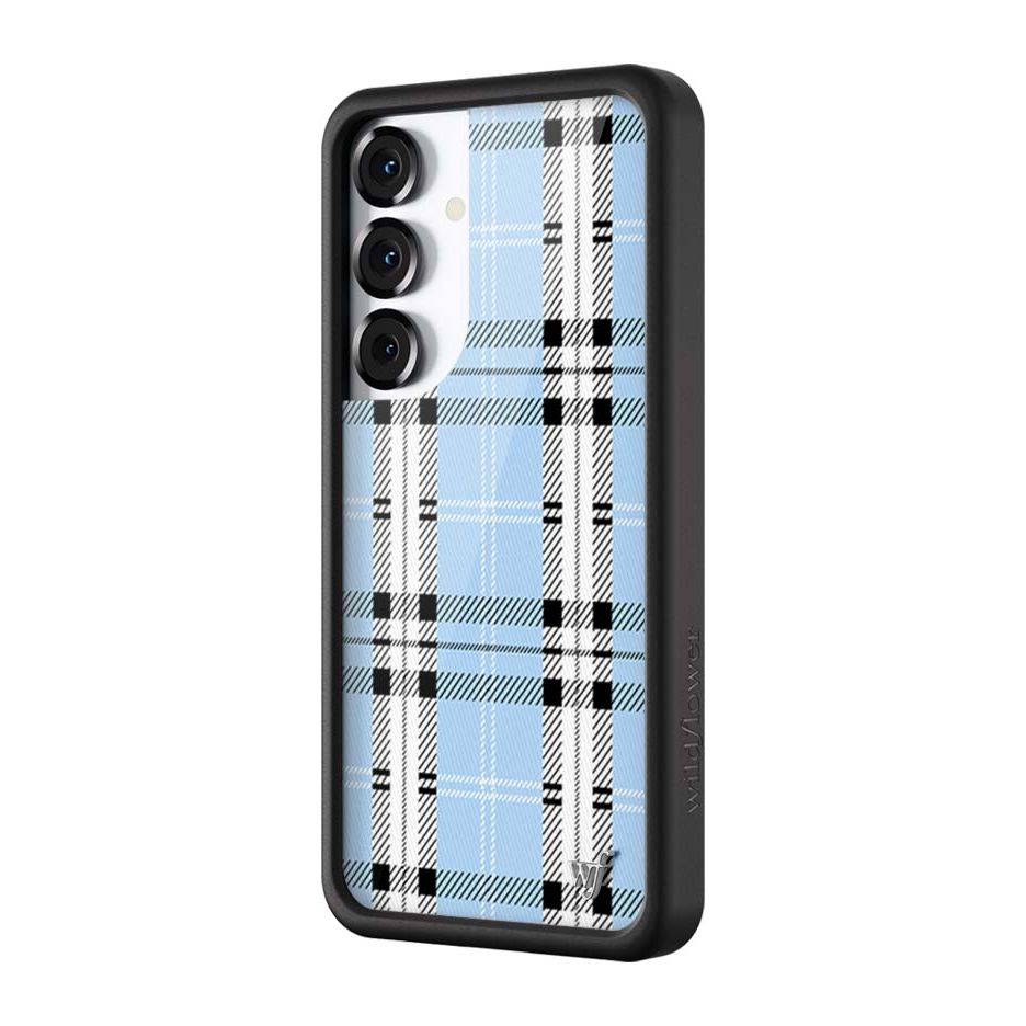 Plaid | Blue Samsung Galaxy Case