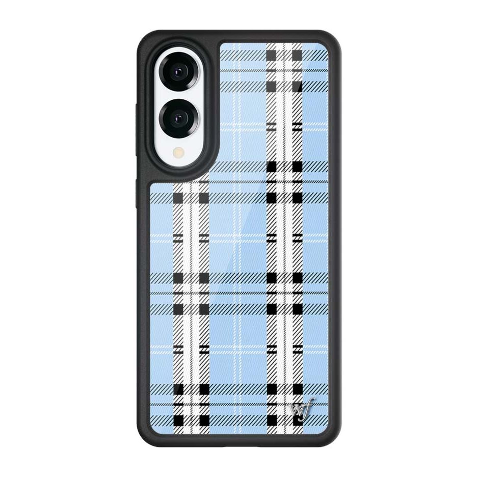 Plaid | Blue Samsung Galaxy Case
