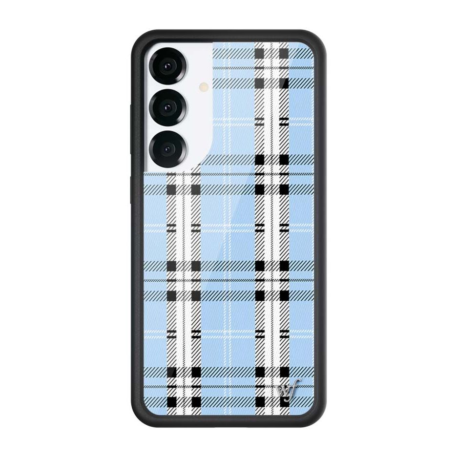 Plaid | Blue Samsung Galaxy Case