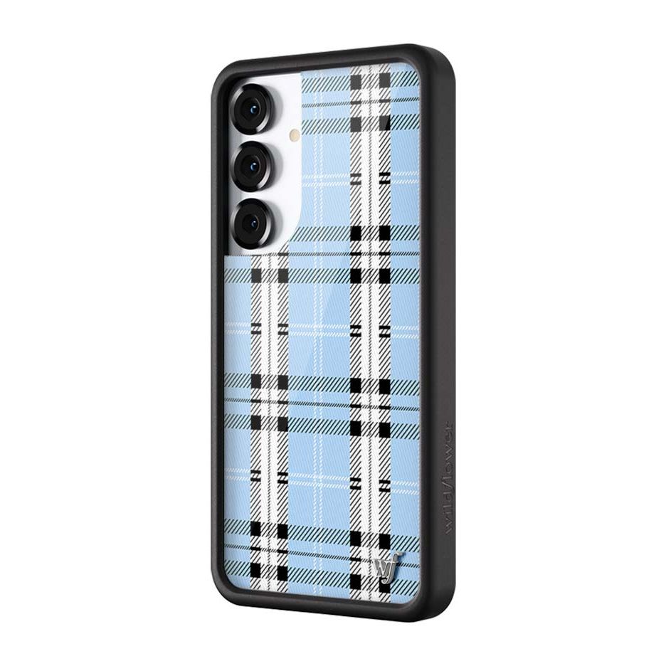 Plaid | Blue Samsung Galaxy Case