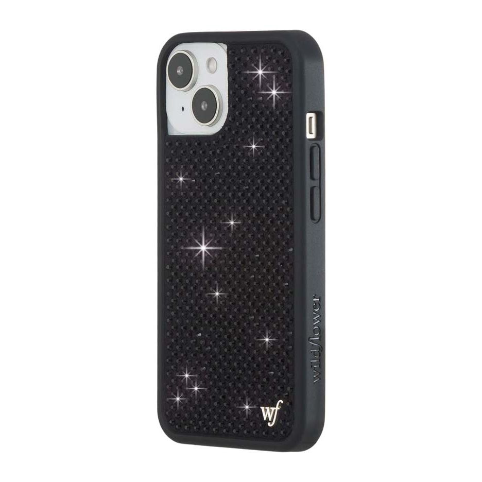 Rhinestone iPhone Case | Black