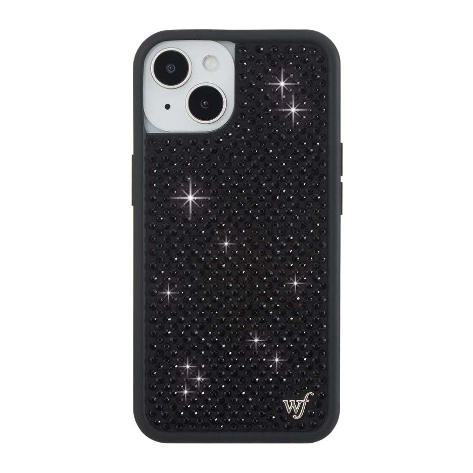 Rhinestone iPhone Case | Black