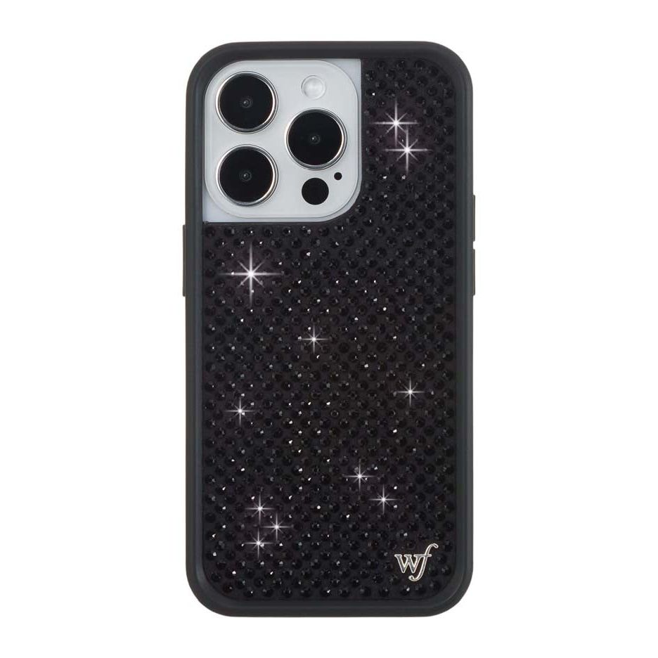 Rhinestone iPhone Case | Black