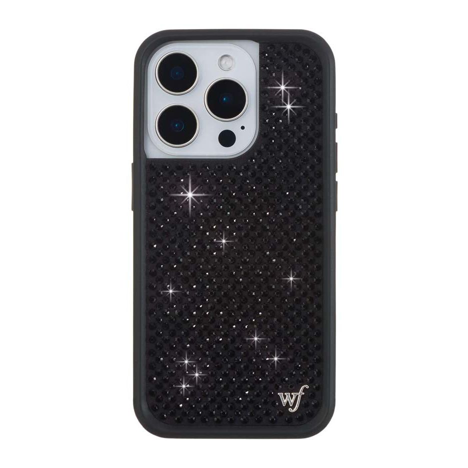 Rhinestone iPhone Case | Black