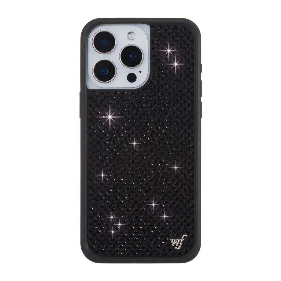 Rhinestone iPhone Case | Black