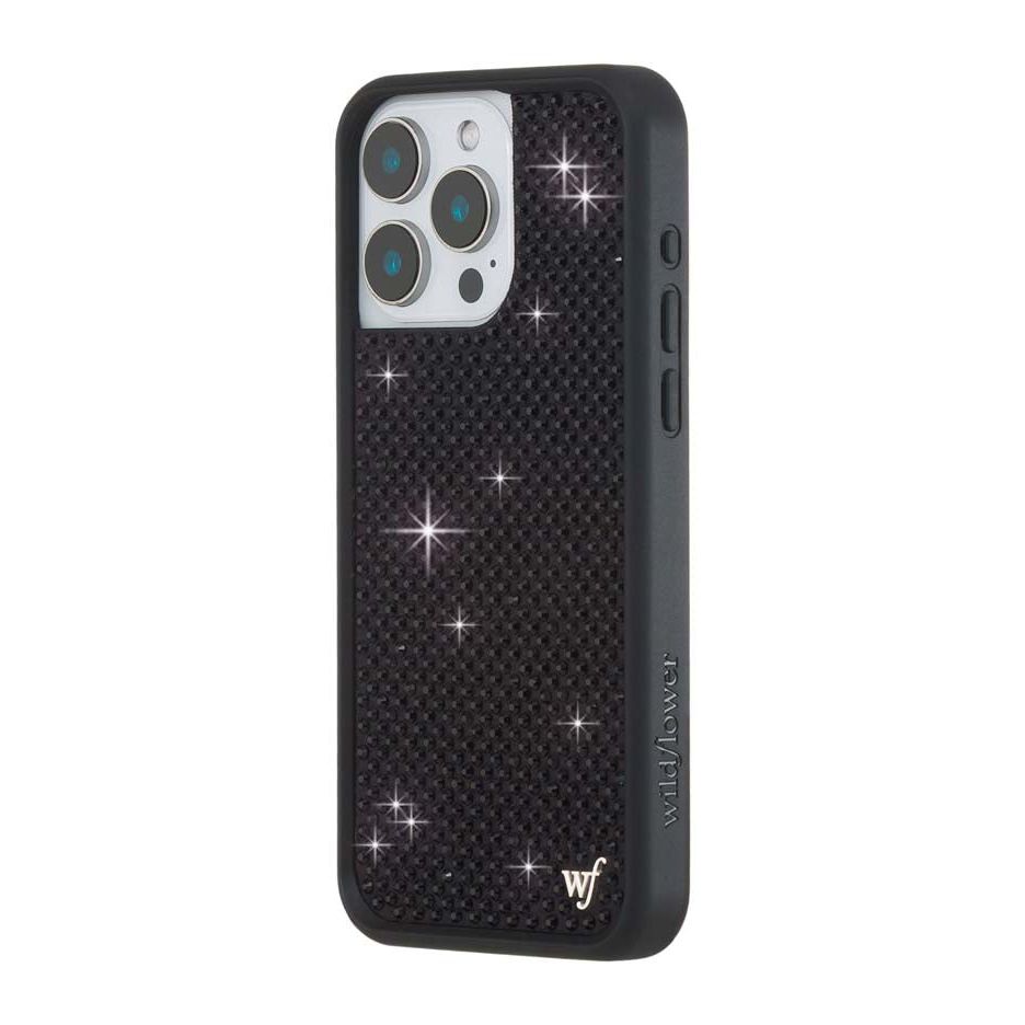 Rhinestone iPhone Case | Black