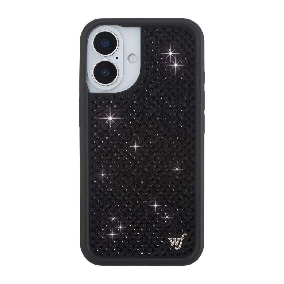 Rhinestone iPhone Case | Black