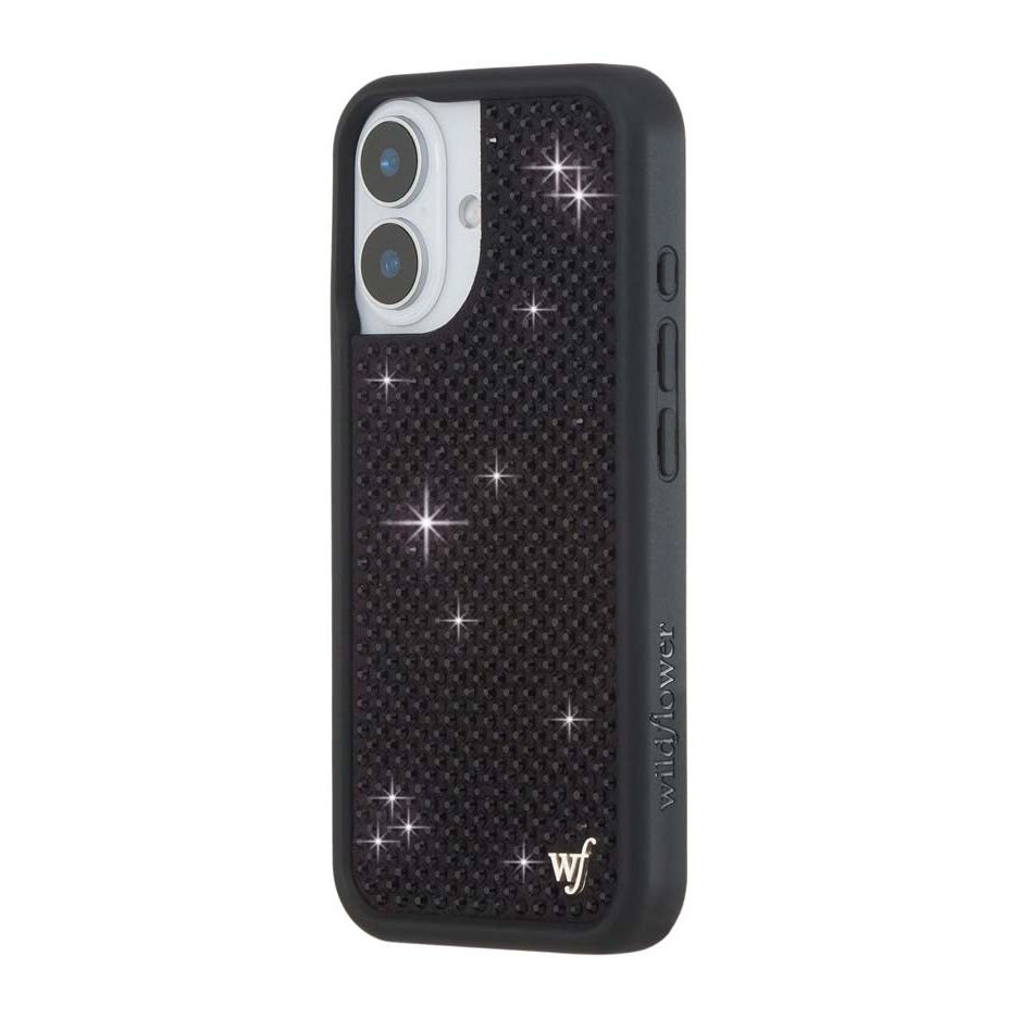 Rhinestone iPhone Case | Black