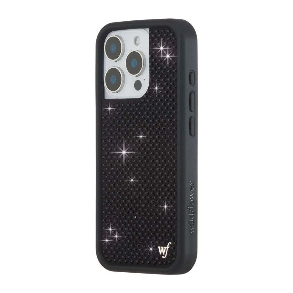 Rhinestone iPhone Case | Black