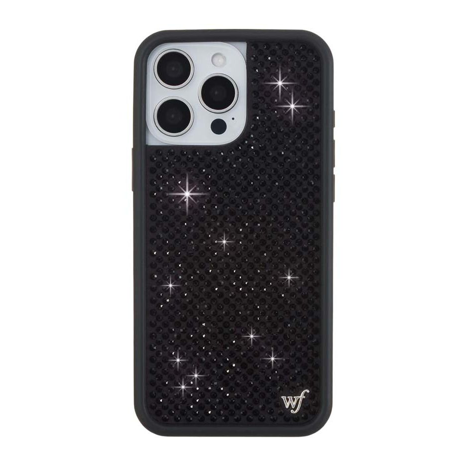 Rhinestone iPhone Case | Black