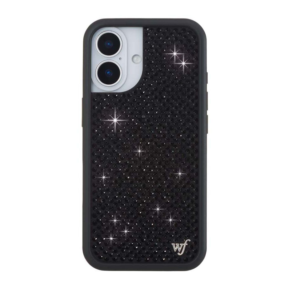 Rhinestone iPhone Case | Black
