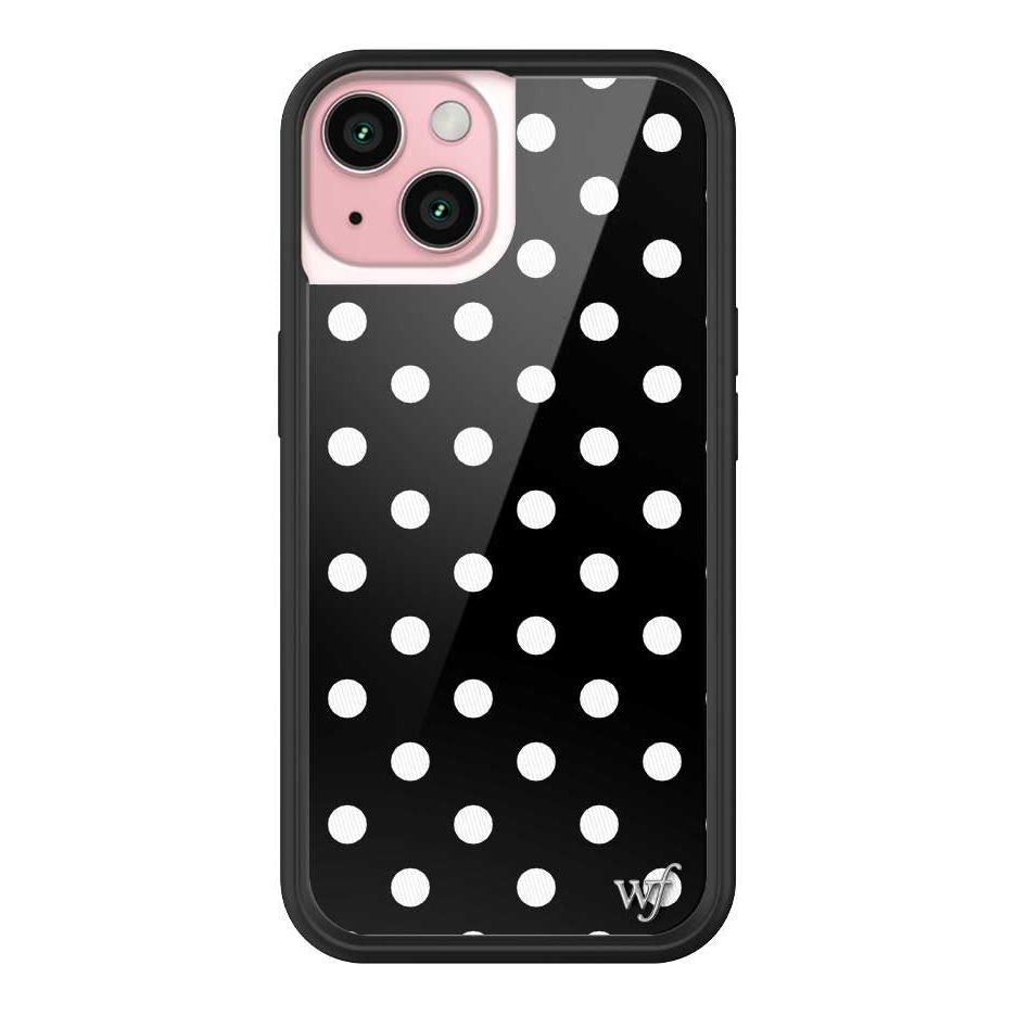Polka Dot | Black and White iPhone Case