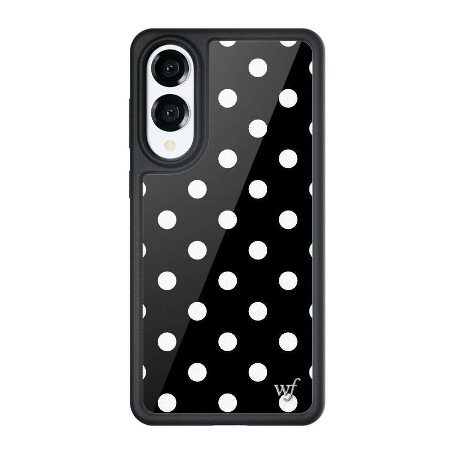 Polka Dot | Black and White Samsung Galaxy Case
