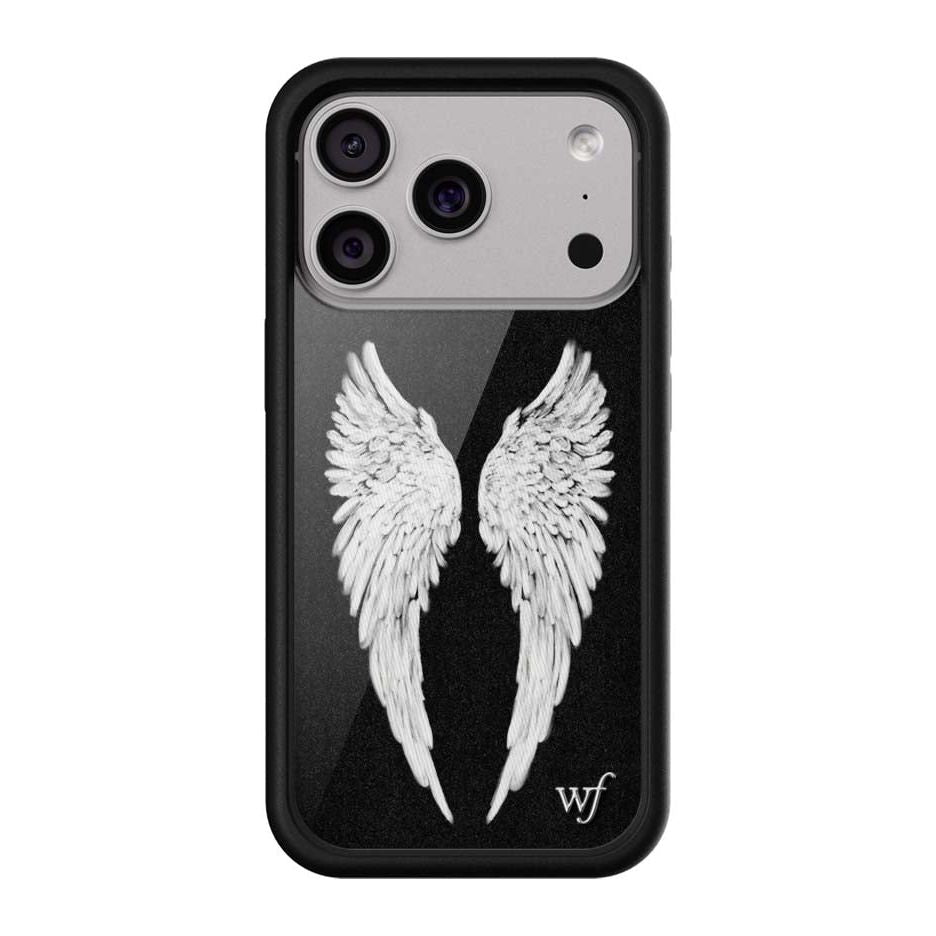 Angel Baby | Black iPhone Case