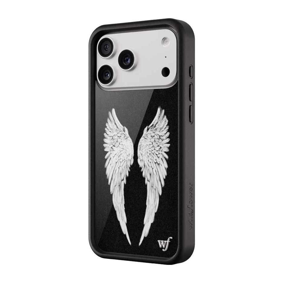 Angel Baby | Black iPhone Case