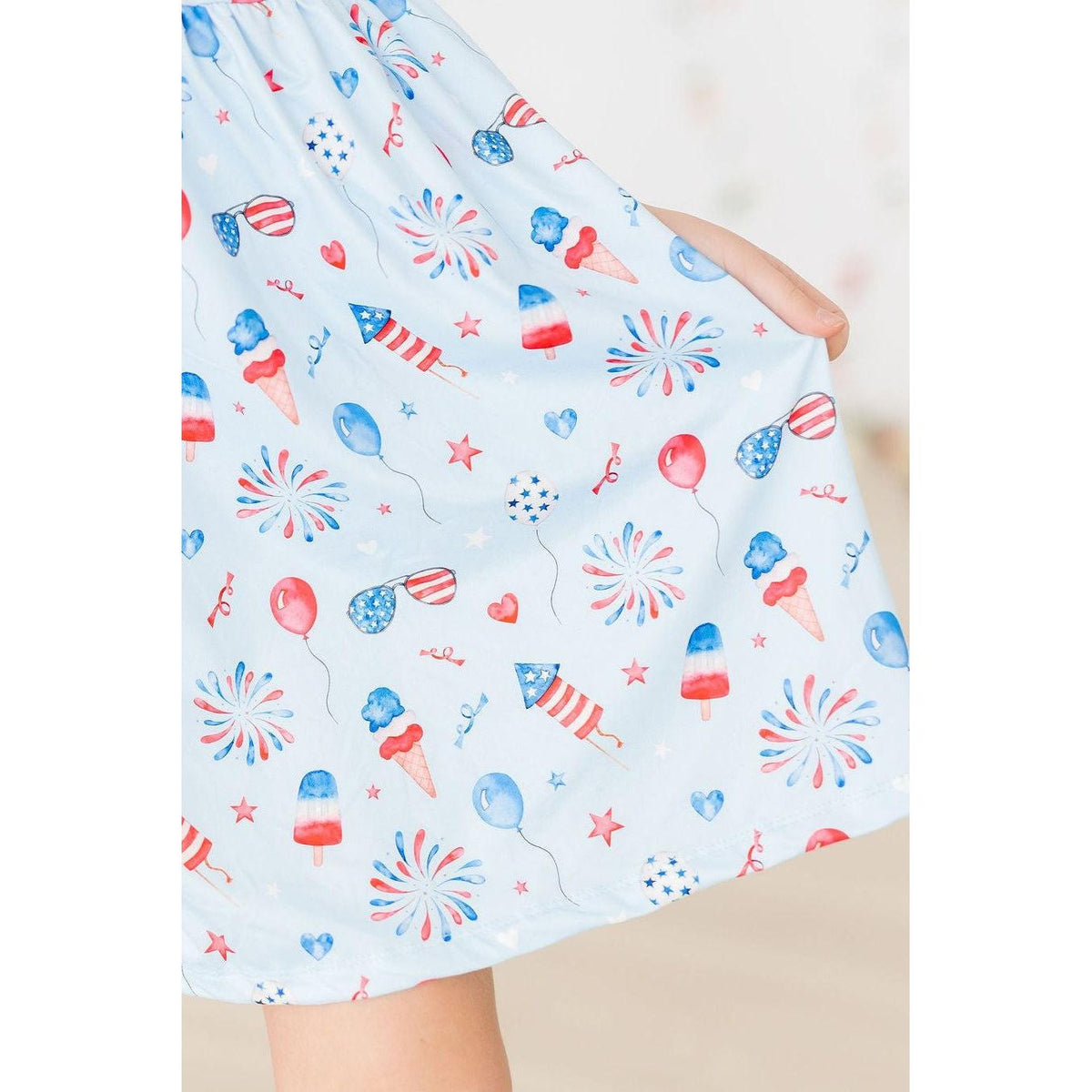 Baby You're a Firework Ruffle Cross Back Dress