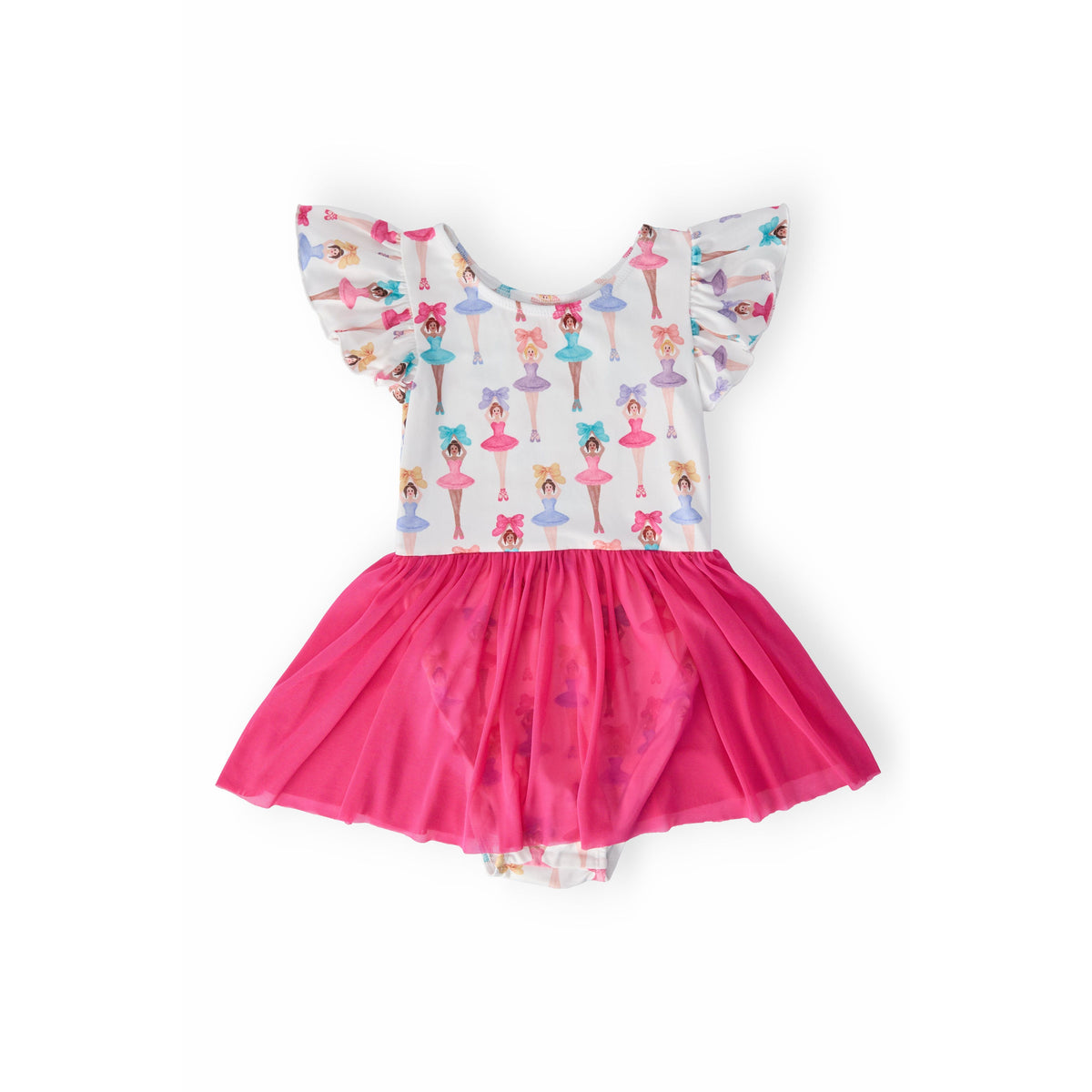 Ballerina Bows S/S Twirl Leotard