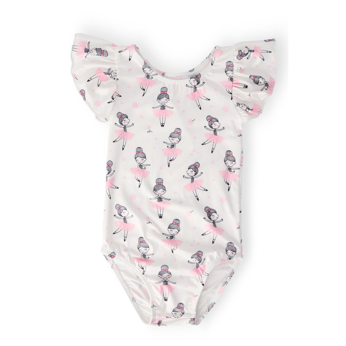 Ballerina S/S Flutter Sleeve Leotard
