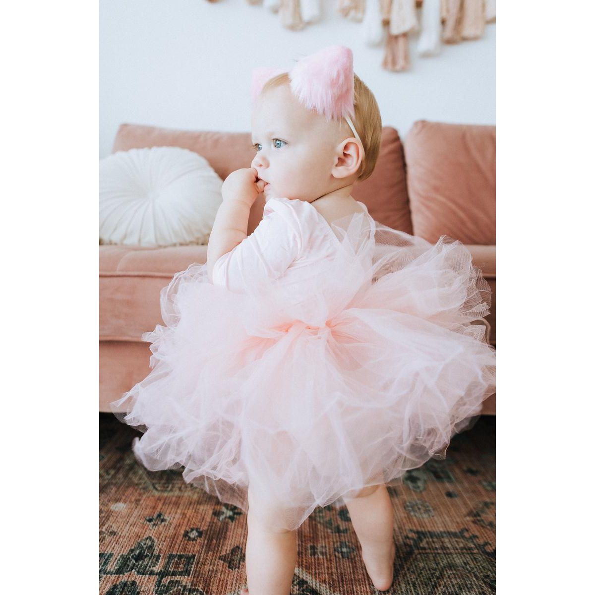 Ballet Pink 3/4 Tutu Leotard