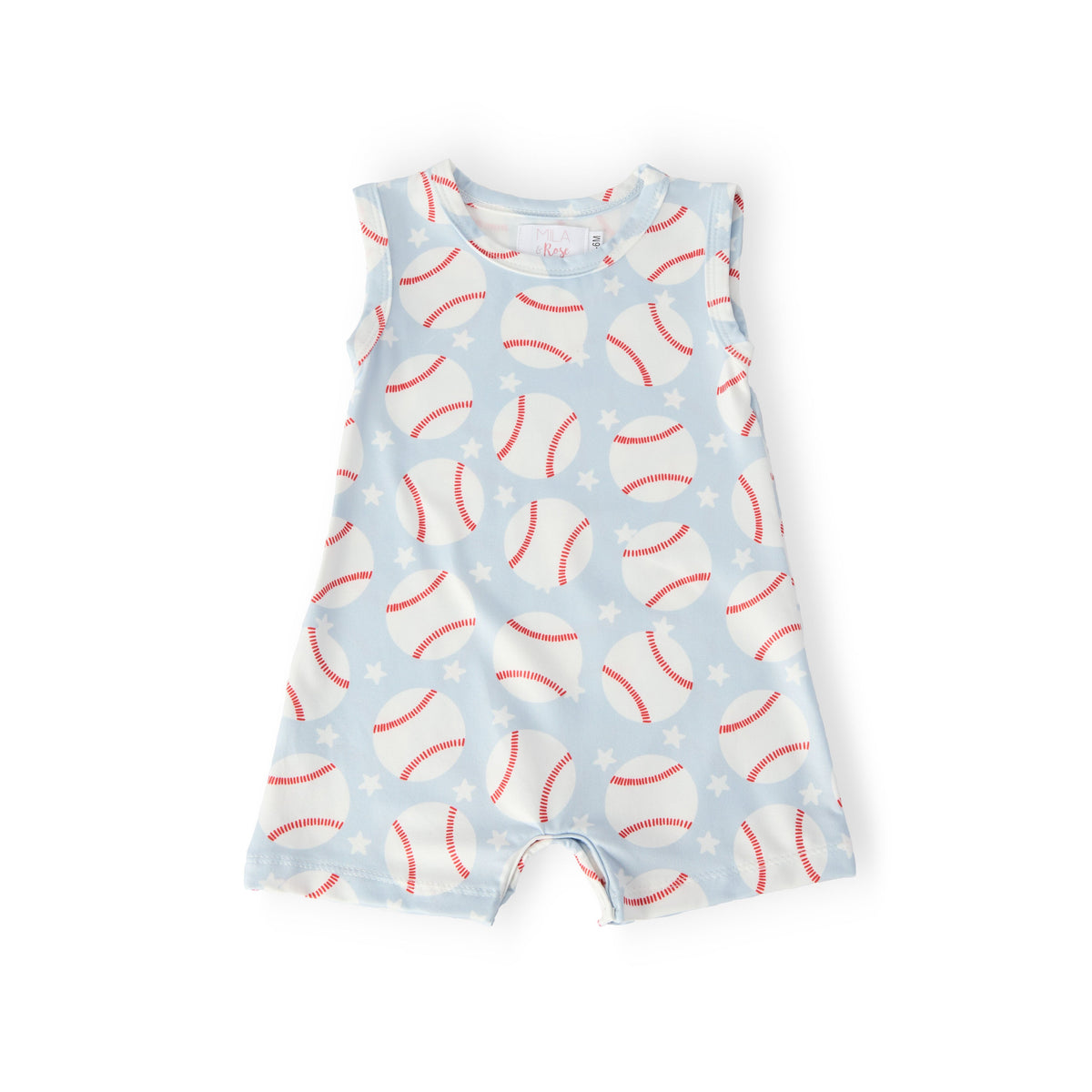Baseball Shorty One-Piece