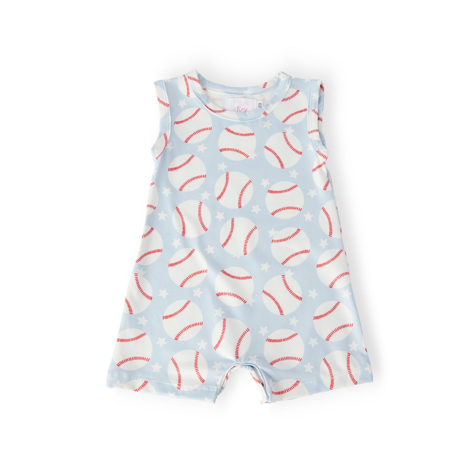 Baseball Shorty One-Piece