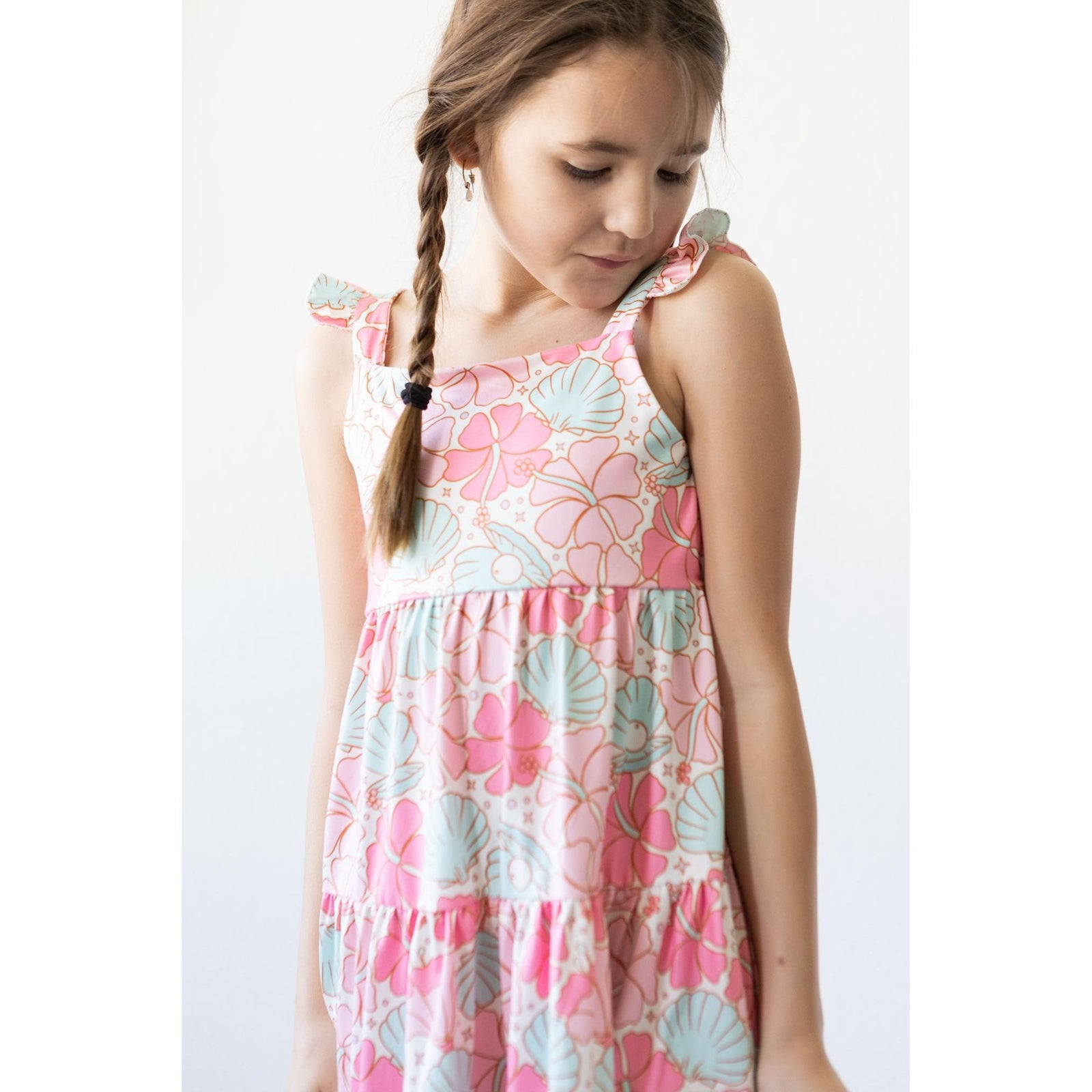 Beach Daze Ruffle Maxi Dress
