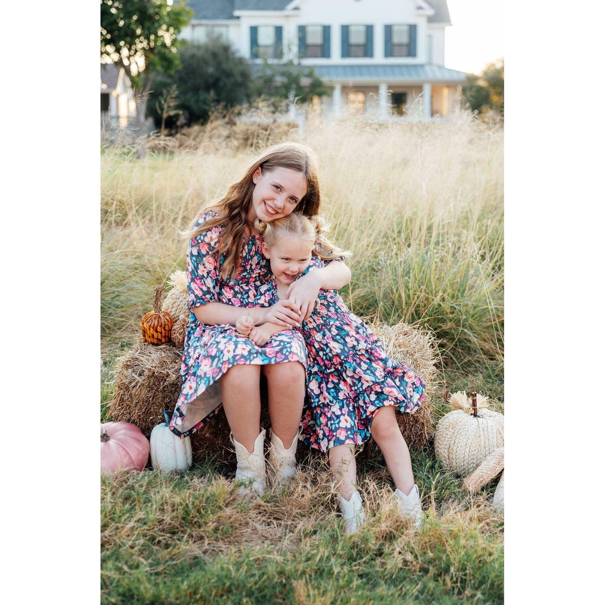 Beauty in Bloom Smocked Ruffle Dress