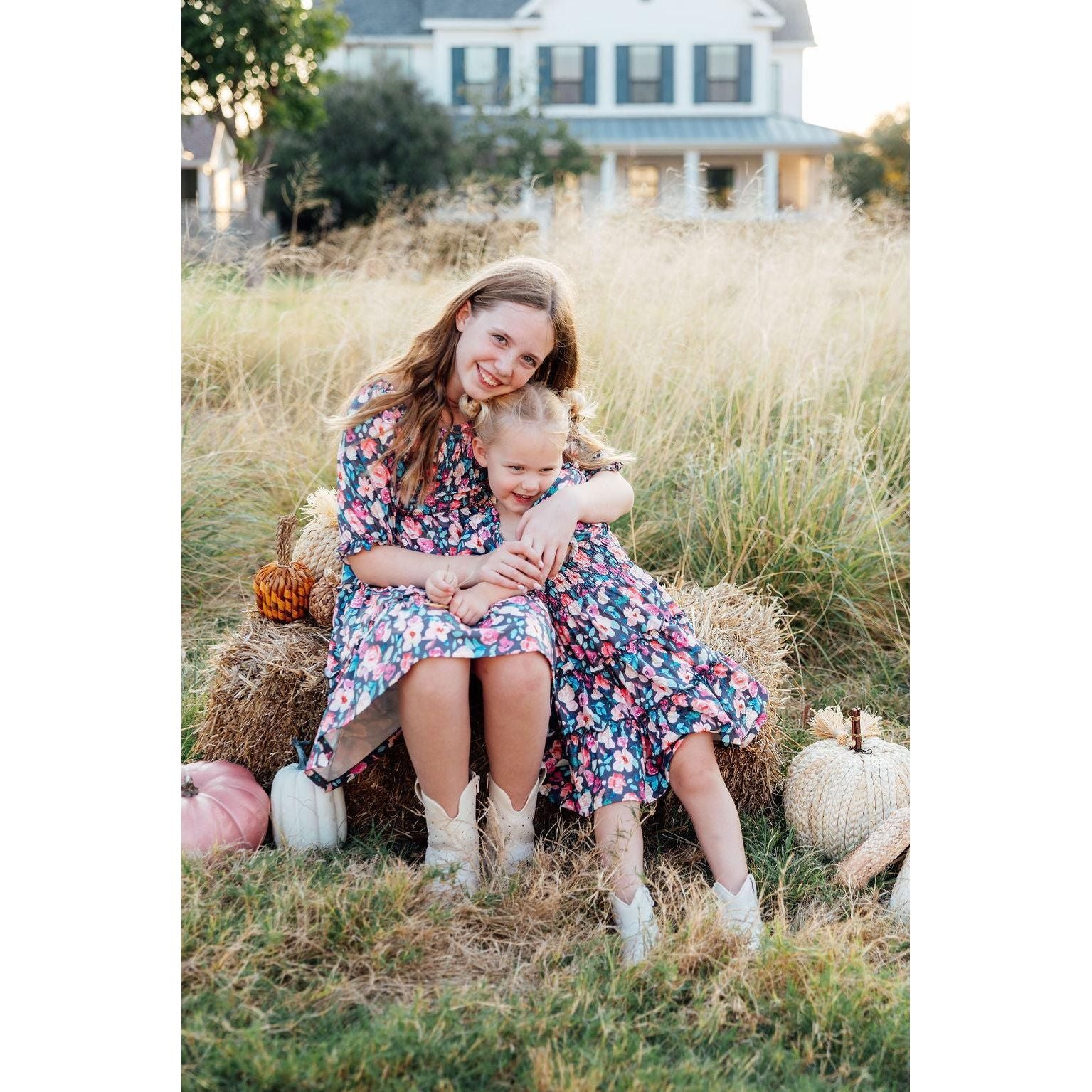 Beauty in Bloom Smocked Ruffle Dress