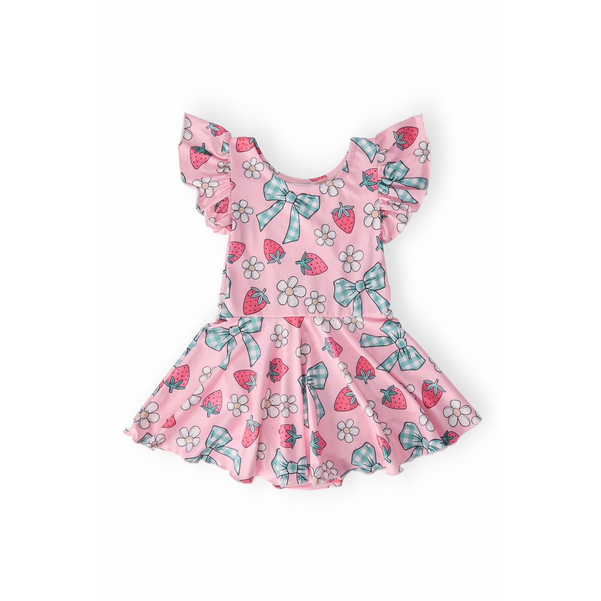 Berry Picnic S/S Twirl Leotard