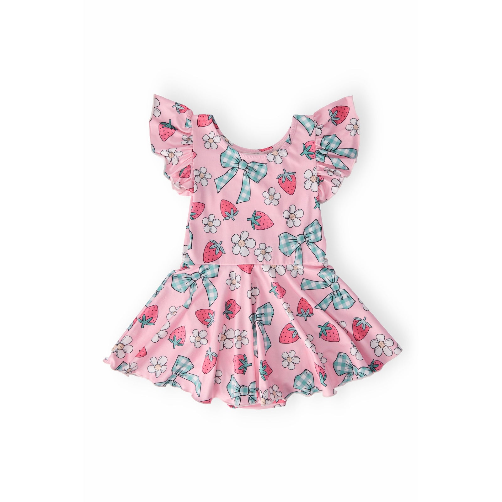 Berry Picnic S/S Twirl Leotard