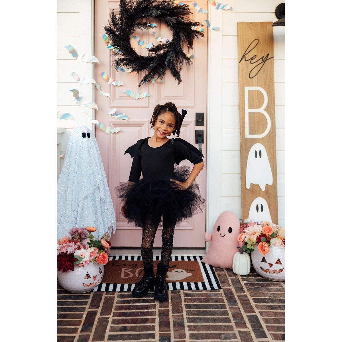 Black 3/4 Tutu Leotard